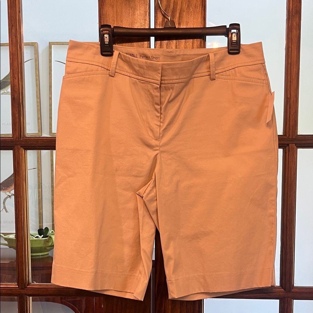 Talbots Women's Tan Bermuda Shorts